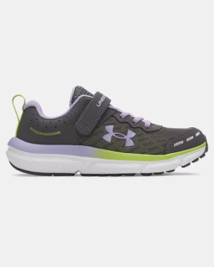 UA Assert 10 AC Girls Pre-School Running Shoes
