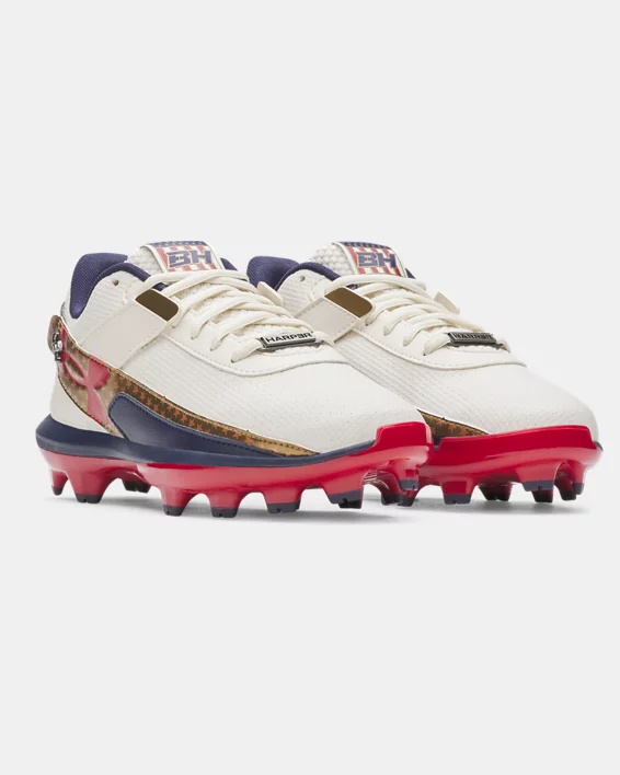 UA Harper 10 TPU Jr. LE USA Boys Baseball Cleats - Image 4