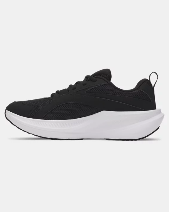 UA Assert 11 Wide Boys Grade School Running Shoes - Image 2