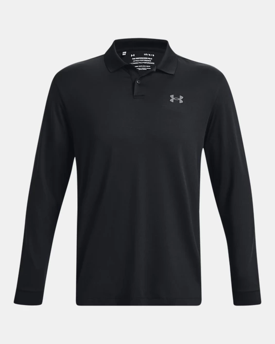 UA Matchplay Mens Long Sleeve Polo - Image 5