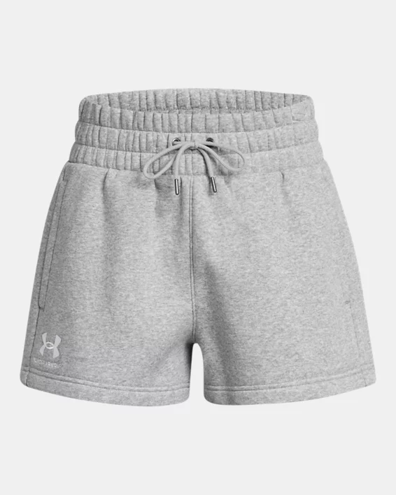 UA Icon Fleece Boxer Womens 2.75 Shorts - Image 5