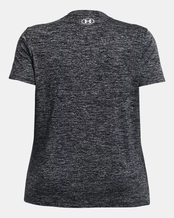 UA Tech Twist Womens V-Neck Short Sleeve - Image 5