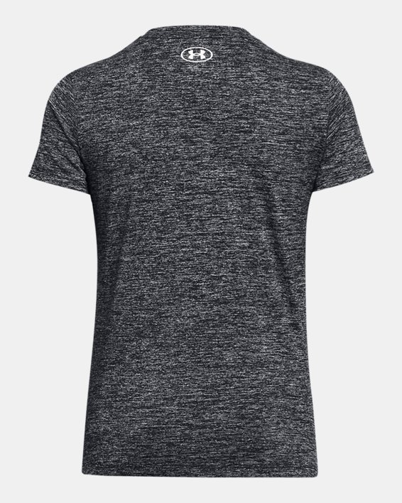 UA Tech Twist Womens V-Neck Short Sleeve - Image 4