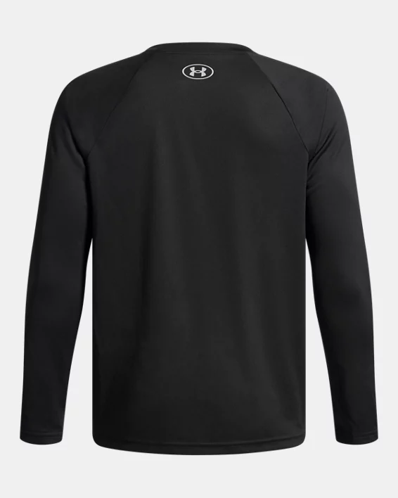 UA Tech Big Logo Print Fill Boys Long Sleeve (Extended Size) - Image 2