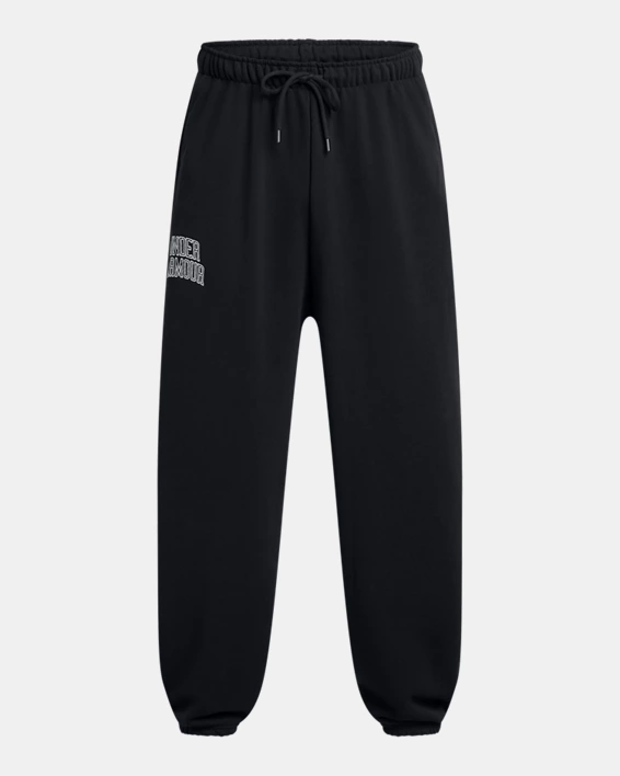 UA Icon Heavyweight Terry Mens Oversized Pants - Image 5