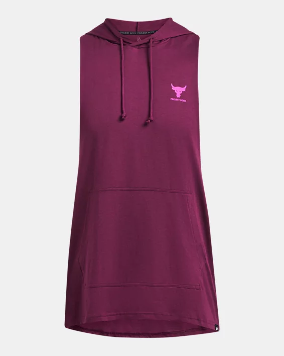 Project Rock Mens Sleeveless Hoodie - Image 3
