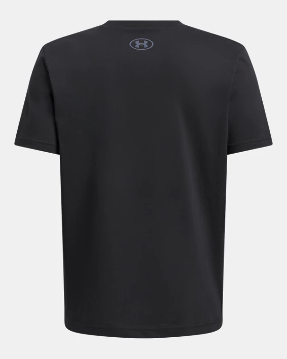 UA Split Big Logo Boys Short Sleeve - Image 4