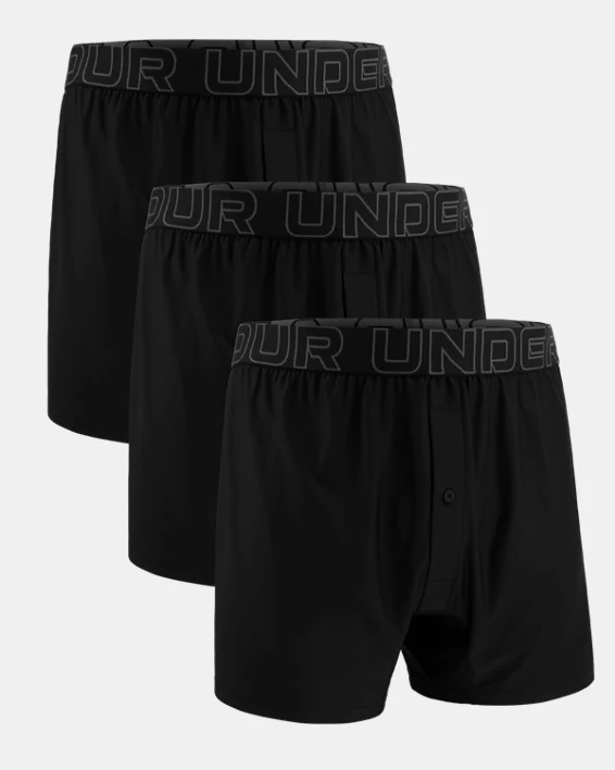 UA Performance Tech Mesh Mens 6 3-Pack Boxer - Image 3