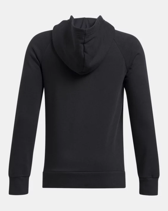 UA Rival Fleece Freedom Wordmark Boys Hoodie - Image 4