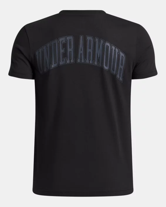 UA College Crest Logo Boys Short Sleeve - Image 2