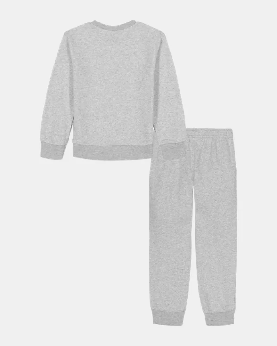 UA Rival Toddler Boys Crewneck Set - Image 2