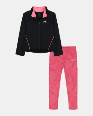 UA Rival Flutter Infant Girls Track Suit