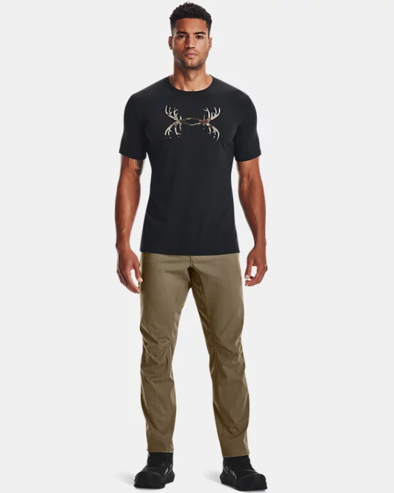 UA Antler Logo Mens T-Shirt - Image 3