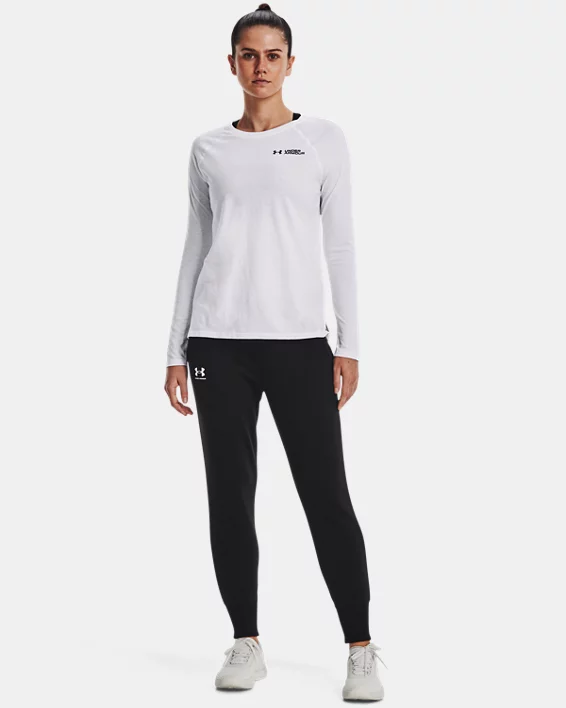 UA Script Wordmark Womens Long Sleeve - Image 3