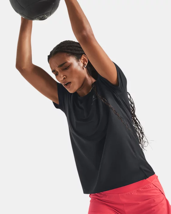 UA Vanish Energy Womens Short Sleeve - Image 3