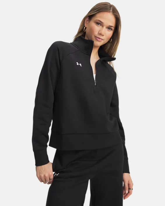 UA Rival Fleece Womens Zip