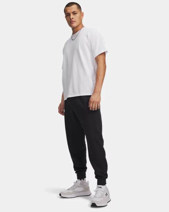 UA Rival Fleece Mens Joggers - Image 3