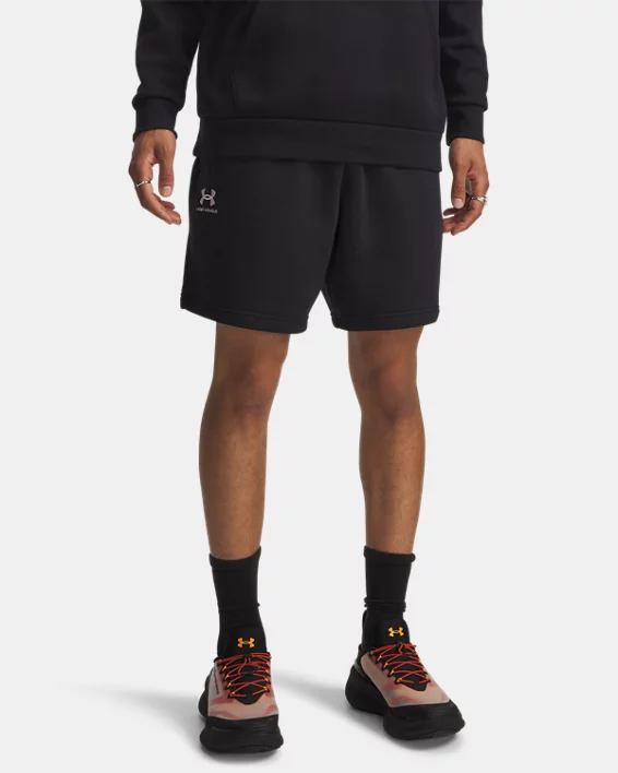 UA Icon Fleece Mens 7.75 Shorts