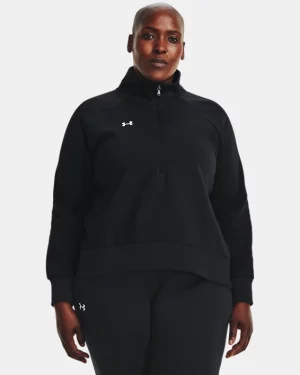UA Rival Fleece Womens Zip