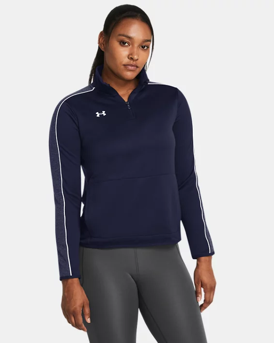 UA Command Womens Warm Up Zip