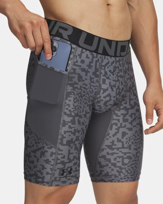 HeatGear Printed Mens 10 Shorts - Image 4