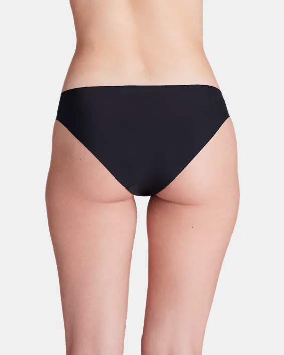 UA Pure Stretch Womens 3-Pack No Show Bikini - Image 2