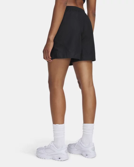 UA Unstoppable Utility Womens 3.75 Shorts - Image 2