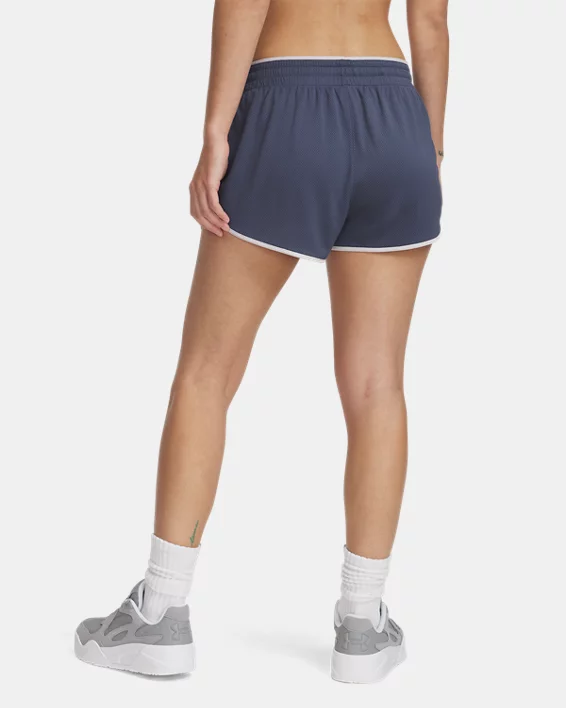UA Vanish Knit Womens 2.5 Shorts - Image 2