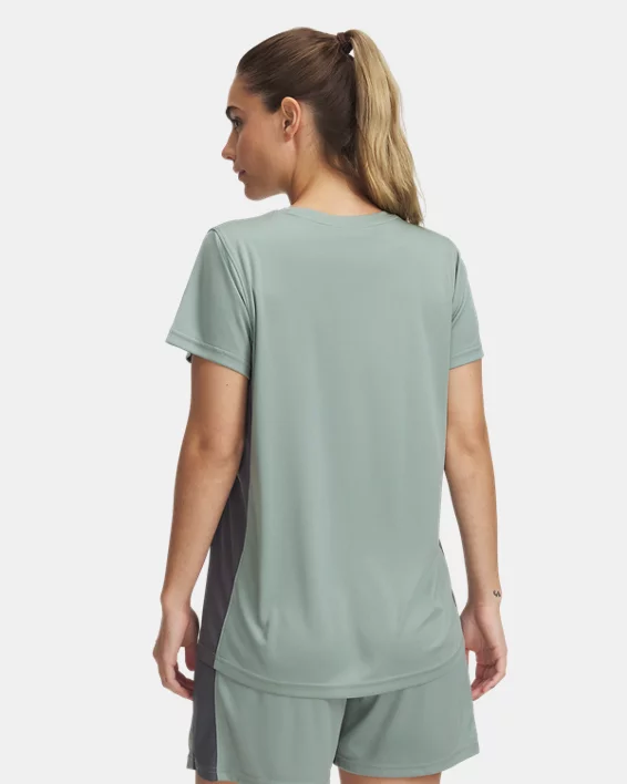 UA Challenger Printed Womens Training Short Sleeve - Image 2