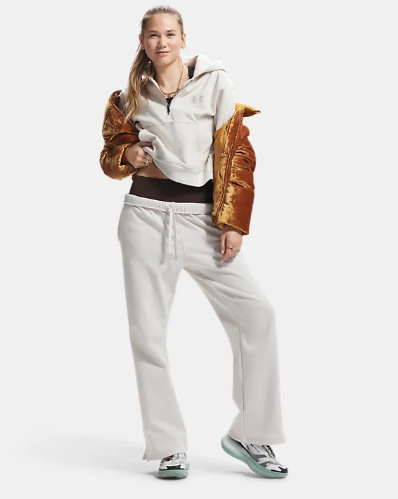 UA Icon Vida Fleece Womens Pants - Image 4