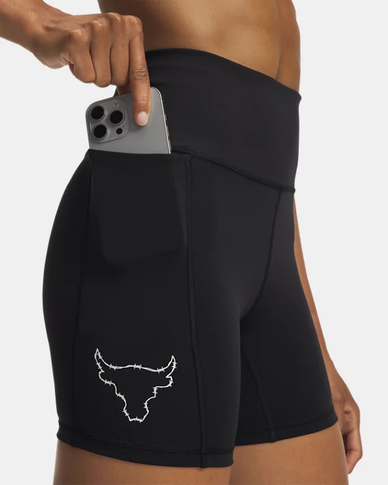 Project Rock Womens Bike Shorts - Image 5