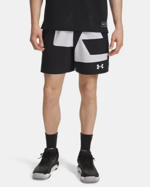 UA Zone Woven Graphic Mens 7 Shorts