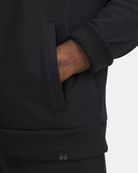 Project Rock Rival Fleece Mens Hoodie - Image 3
