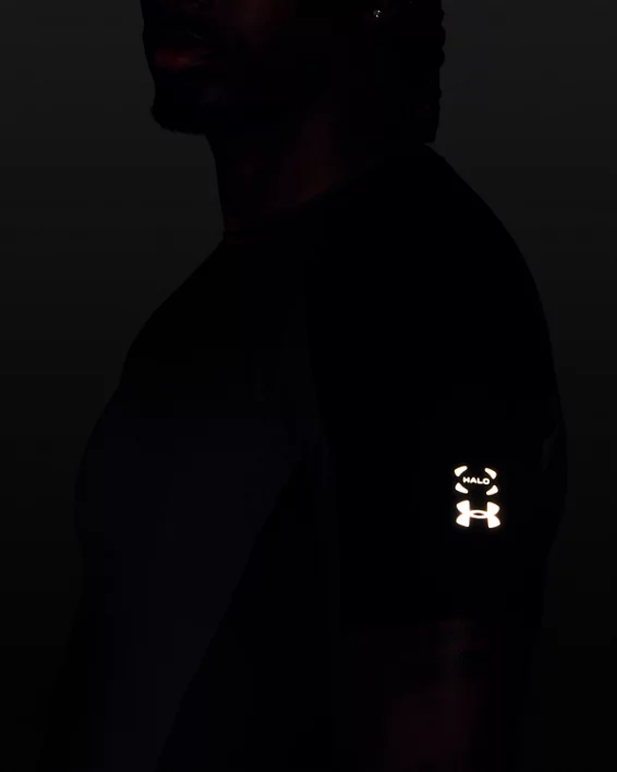 UA Halo Bonded Auxetic Mens Short Sleeve - Image 6