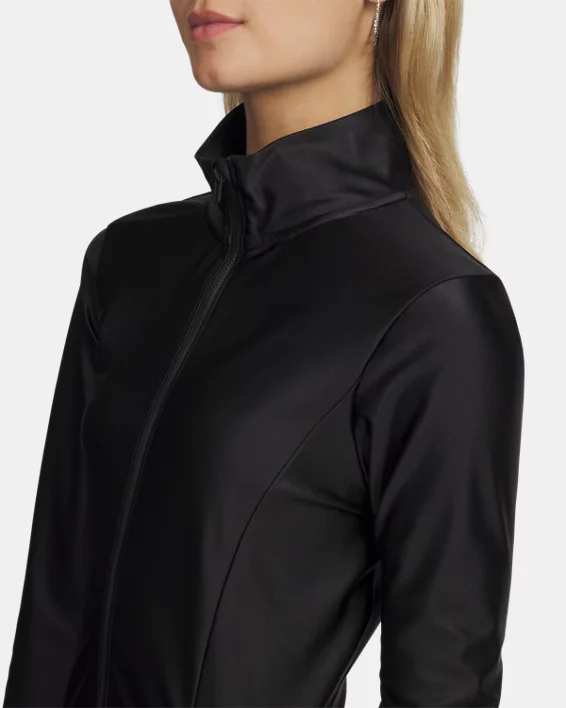 UA Motion Shine Womens Full Zip - Image 3
