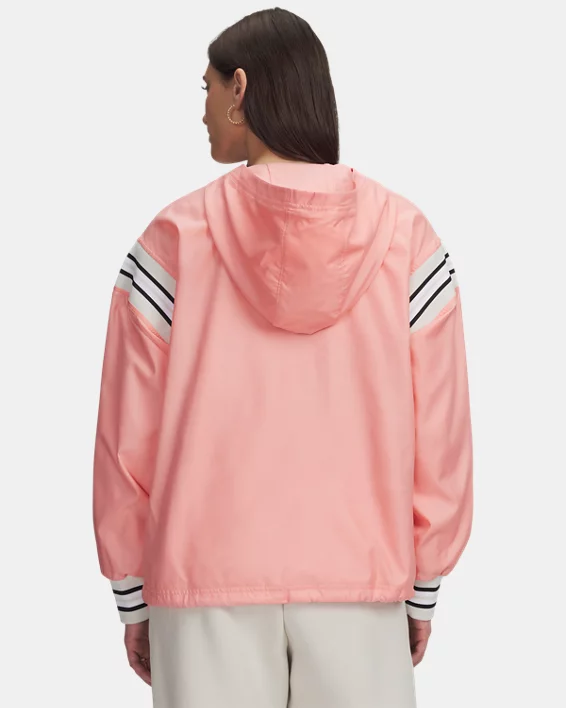 UA Icon Woven Heritage Womens Zip - Image 2