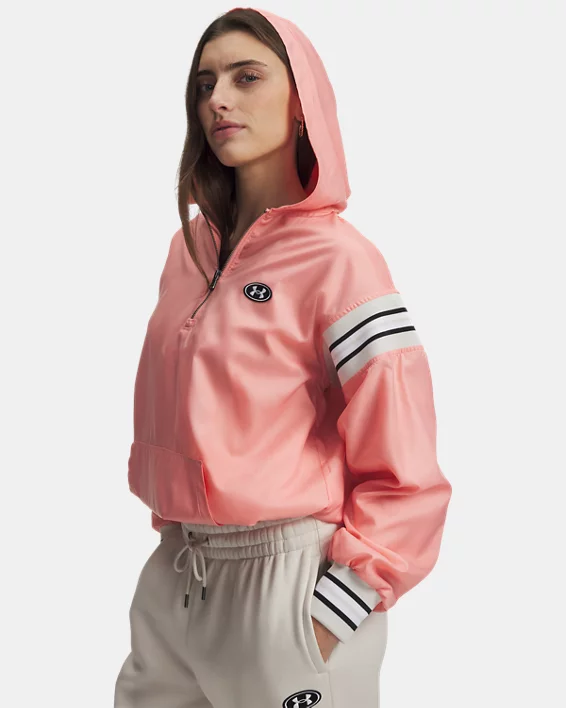 UA Icon Woven Heritage Womens Zip