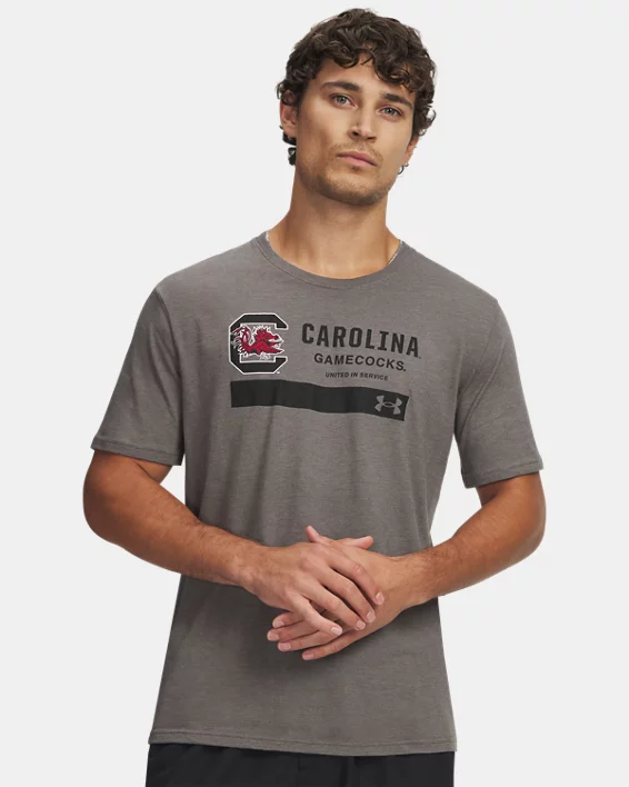 UA Performance Cotton Collegiate Mens Short Sleeve T-Shirt