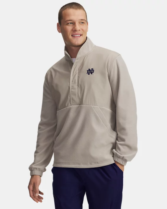 UA Expanse ColdGear Infrared Microfleece Collegiate Mens Snap