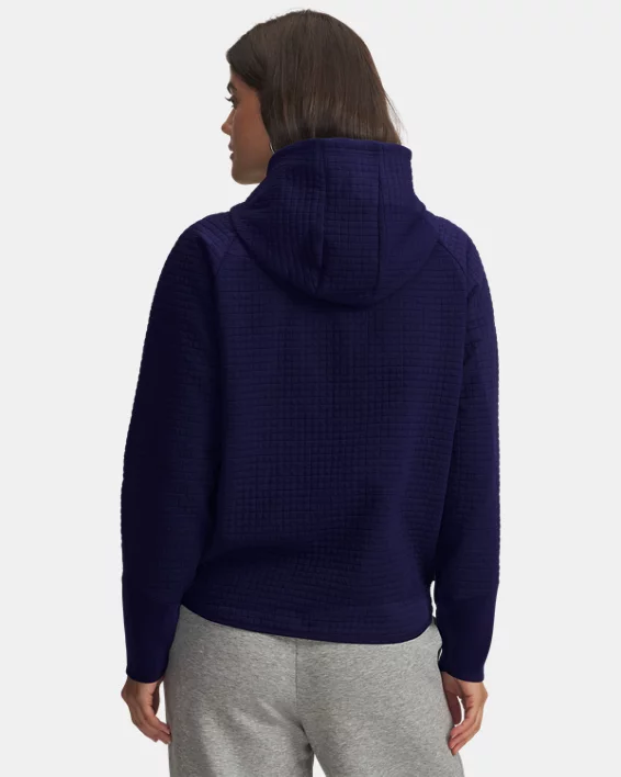 UA Unstoppable Fleece Collegiate Womens Full Zip - Image 2